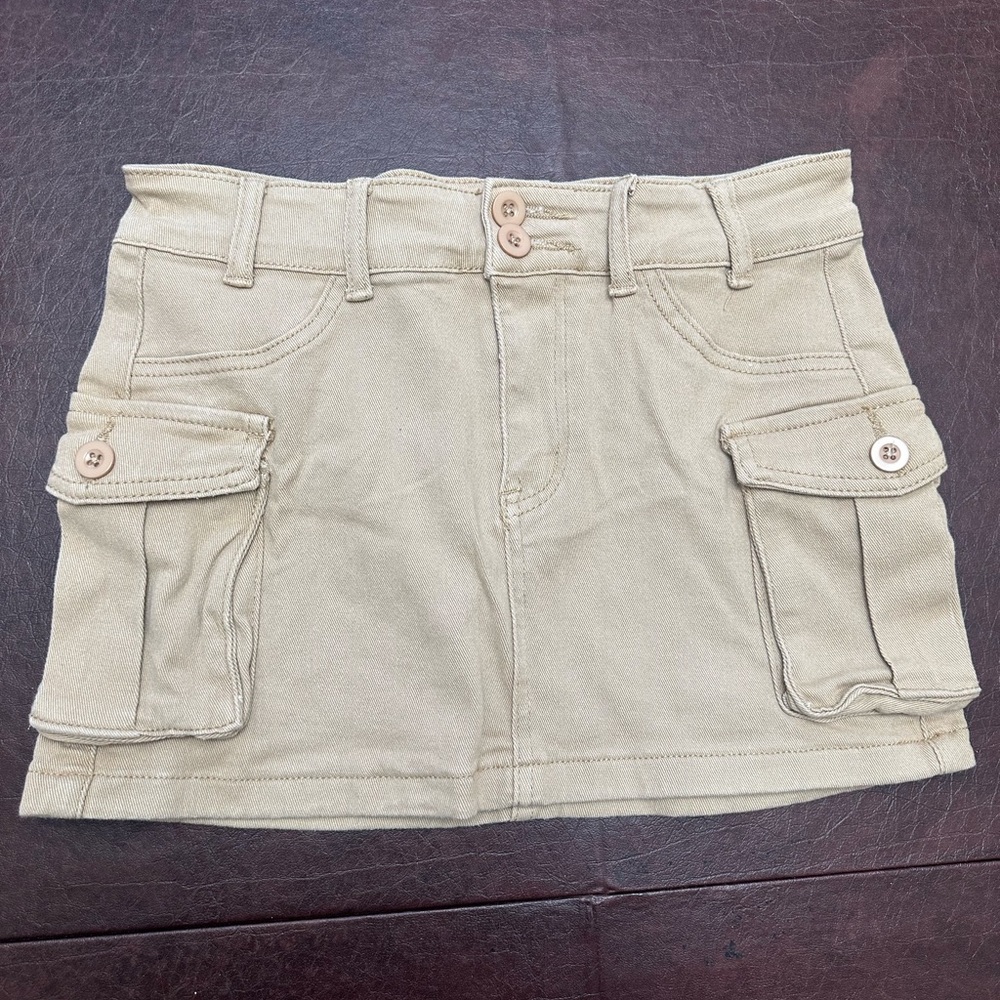Cute Cargo Mini Skirt